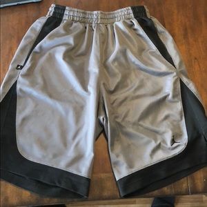 Jordan basketball shorts.